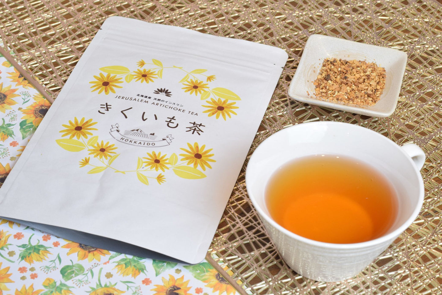 北海道産【送料無料】きくいも茶(30包入)