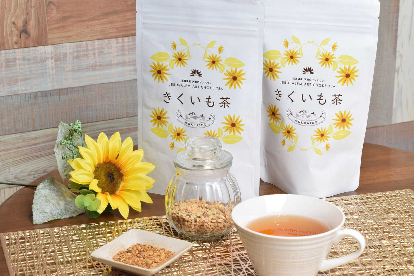 Made in Hokkaido [Free shipping] Kikuimo tea (30 packets)